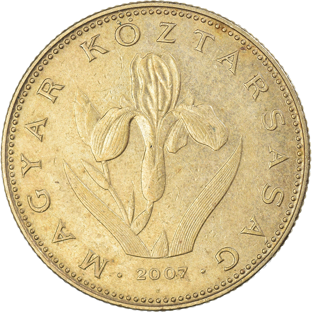 Moneda, Hungría, 20 Forint, 2007