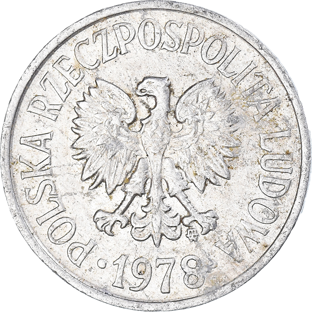 Coin, Poland, 20 Groszy, 1978