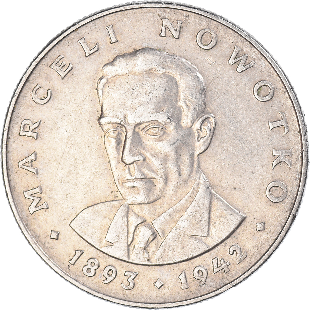 Coin, Poland, 20 Zlotych, 1975