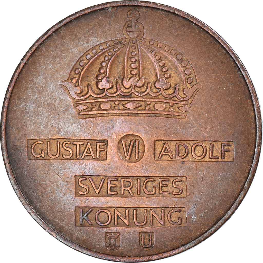 Moneda, Suecia, 5 Öre, 1966