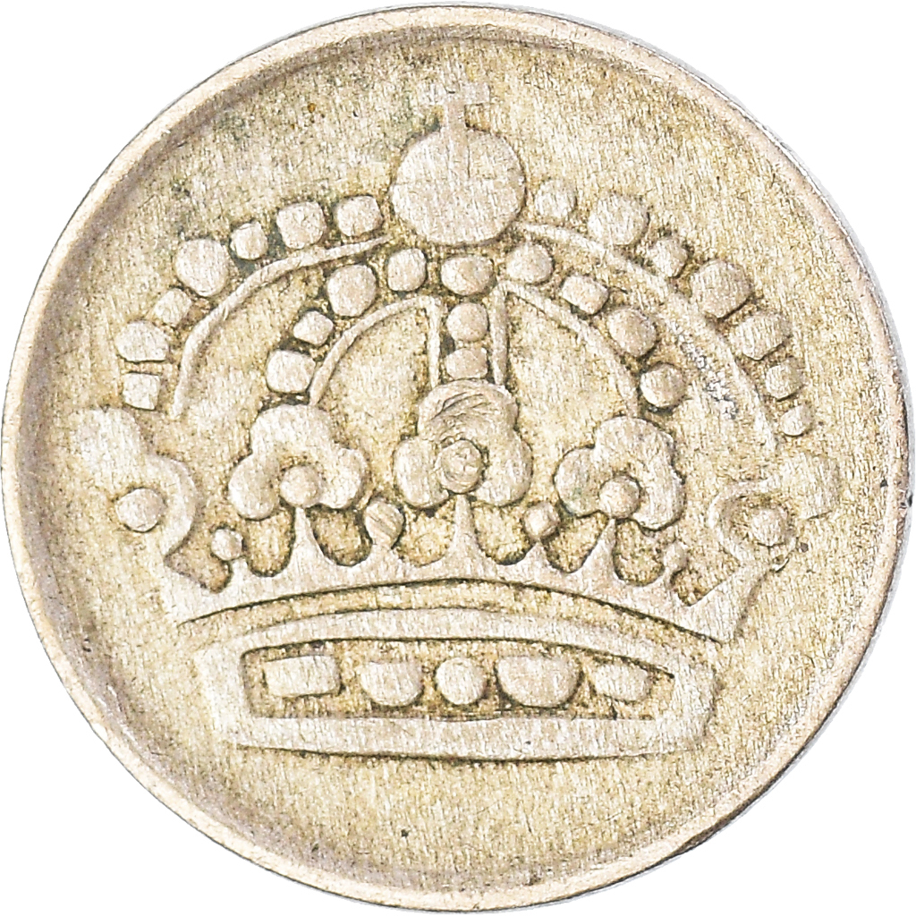 Moneda, Suecia, 10 Öre, 1955