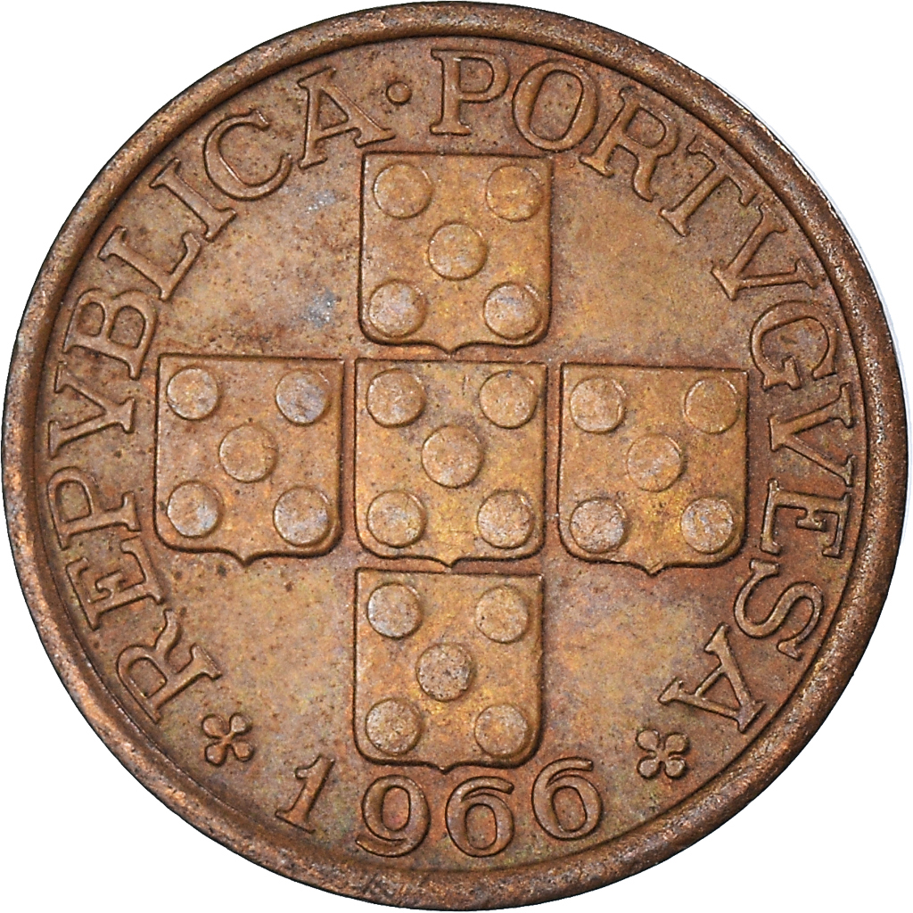 Moneda, Portugal, 10 Centavos, 1966