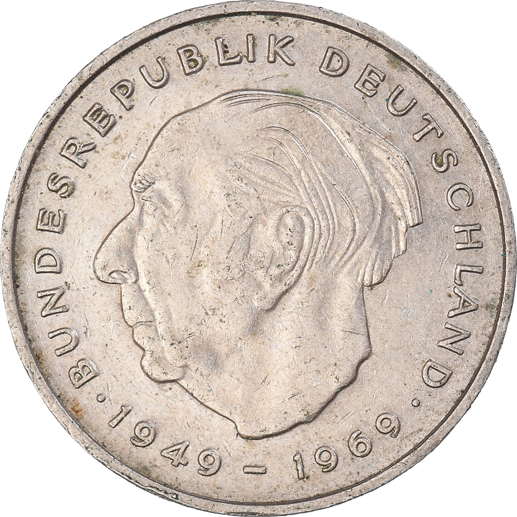 Coin, GERMANY - FEDERAL REPUBLIC, 2 Mark, 1975