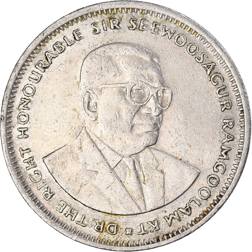 Moneda, Mauricio, Rupee, 1997