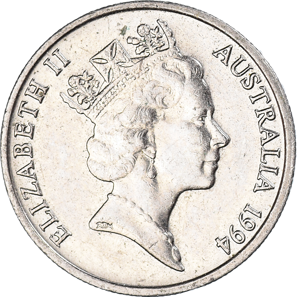 Moneda, Australia, 5 Cents, 1994