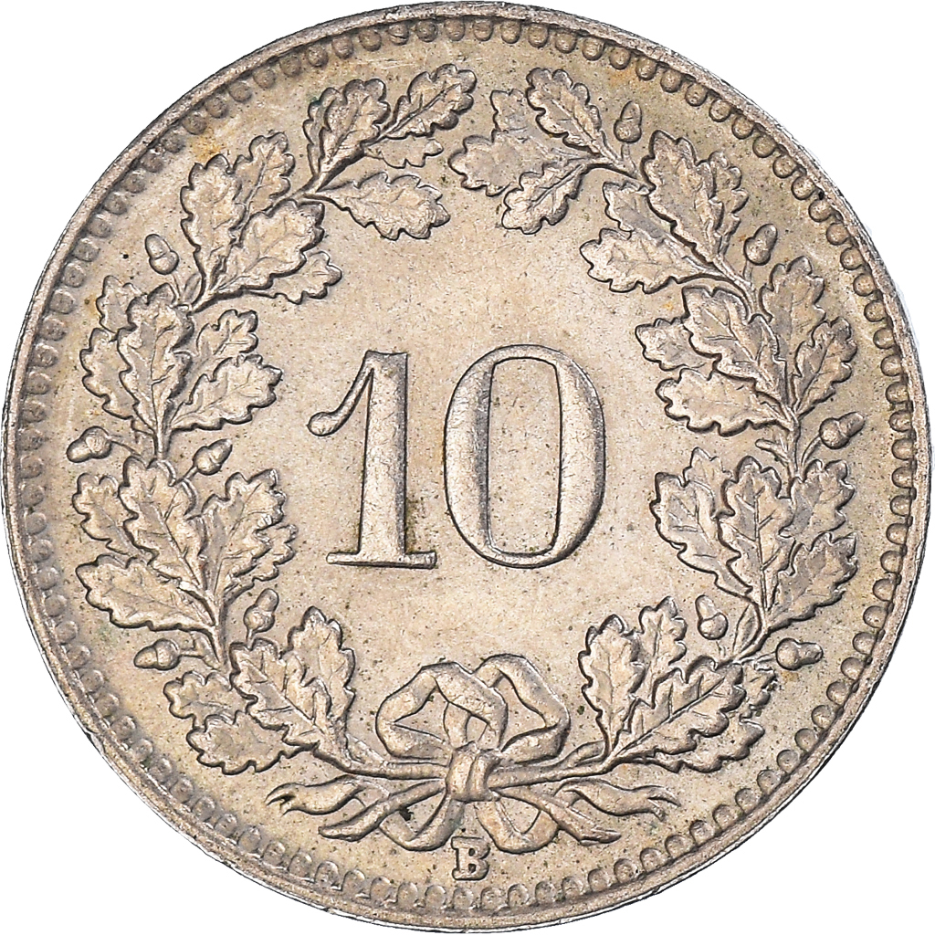 Coin, Switzerland, 10 Rappen, 1951
