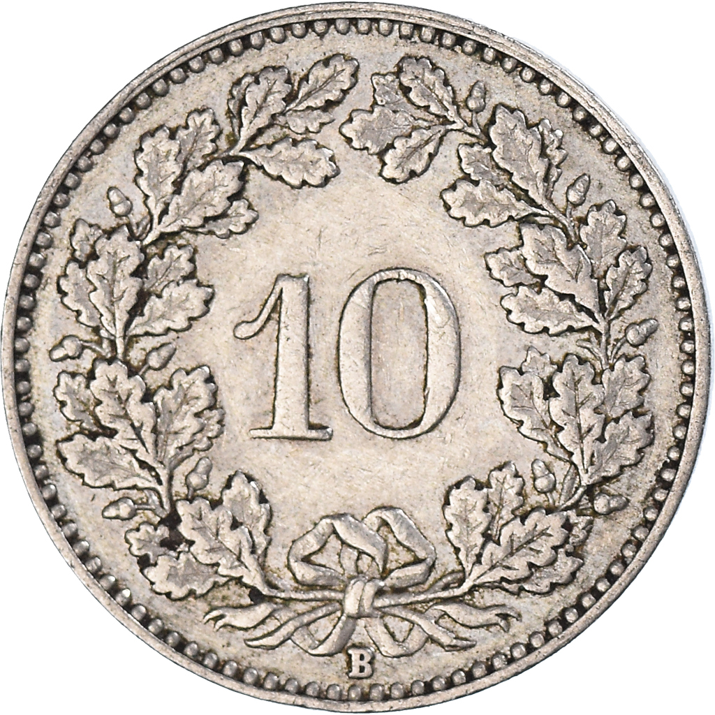 Coin, Switzerland, 10 Rappen, 1920