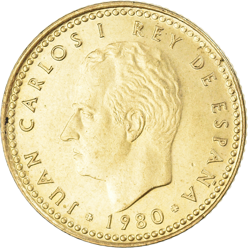 Moneda, España, Peseta, 1980