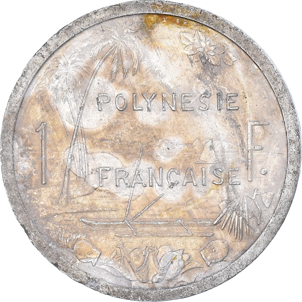 Moneda, Polinesia francesa, Franc, 2001