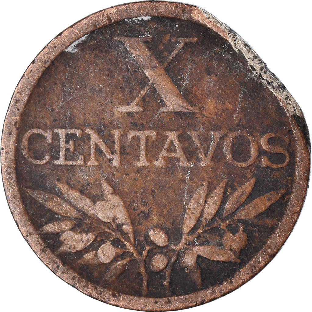 Moneda, Portugal, 10 Centavos, 1950