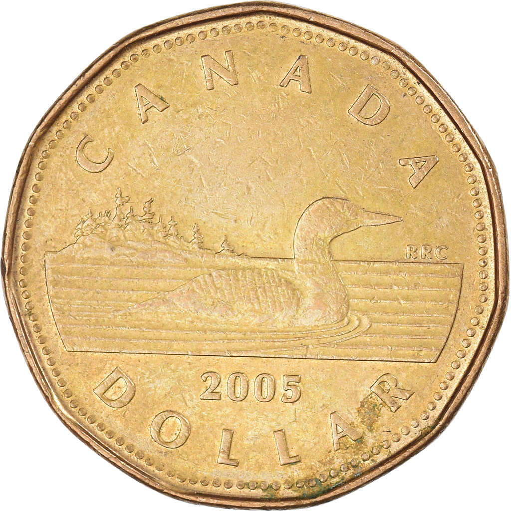 Moneda, Canadá, Dollar, 2005