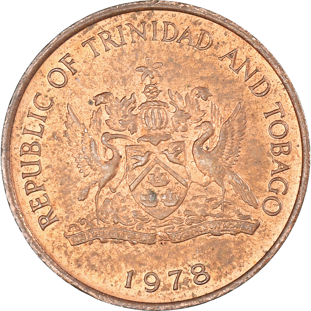 Moneda, TRINIDAD & TOBAGO, Cent, 1978