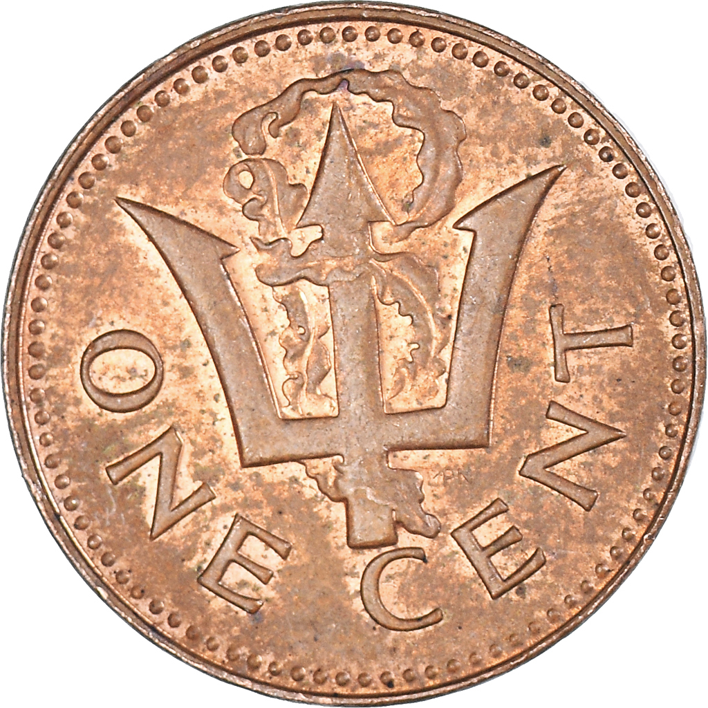 Moneda, Barbados, Cent, 1978