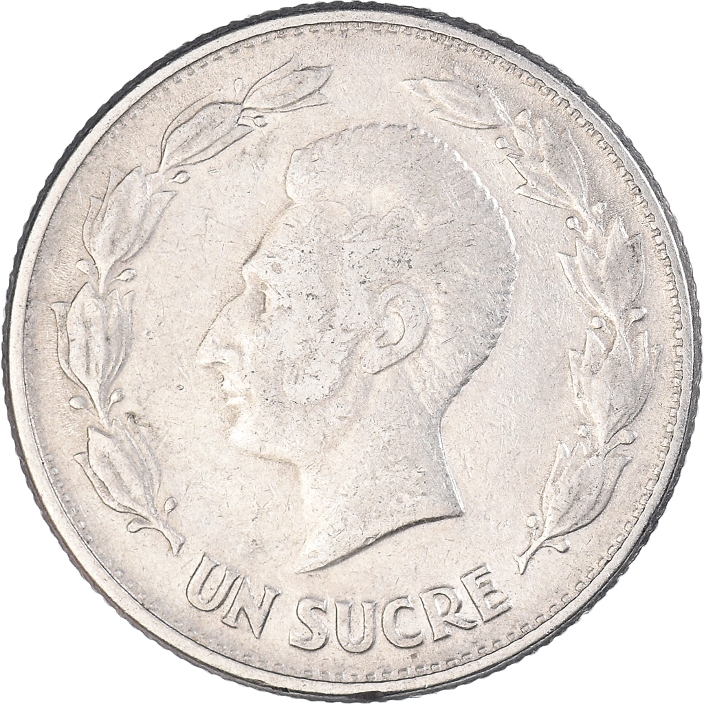 Coin, Ecuador, Sucre, Un, 1946