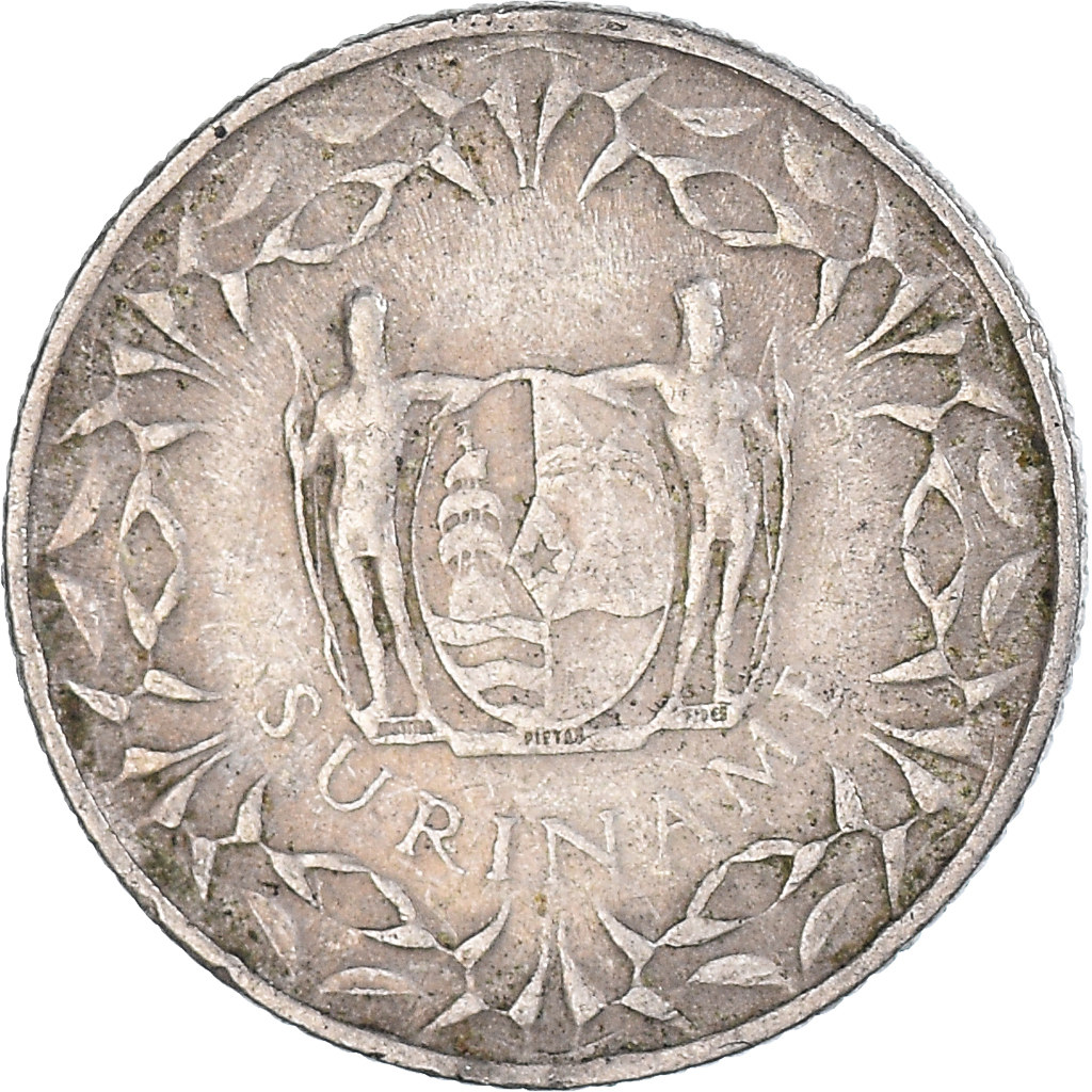 Coin, Surinam, 10 Cents, 1962