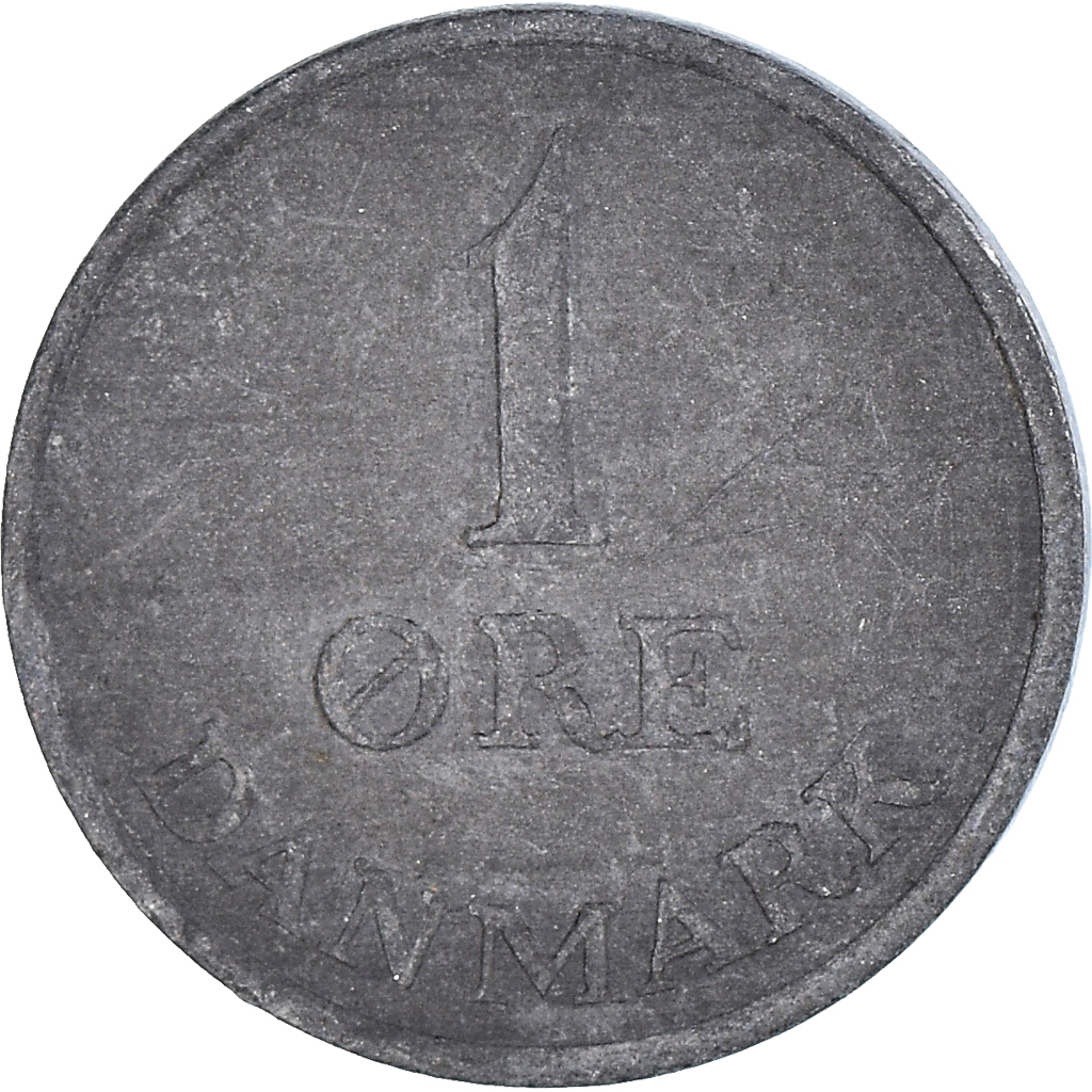 Moneda, Dinamarca, Ore, 1966