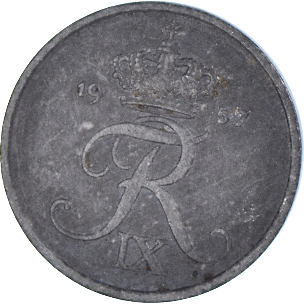 Moneda, Dinamarca, Ore, 1957