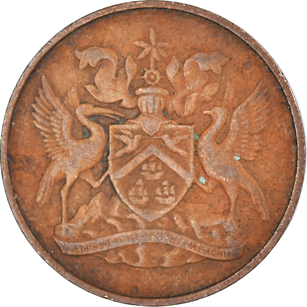 Moneda, TRINIDAD & TOBAGO, 5 Cents, 1971
