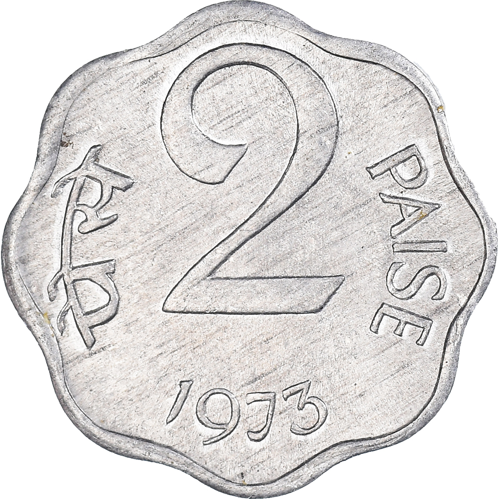 2 Paise 1973 Coin Value 2 Paise 1973 Coin Value
