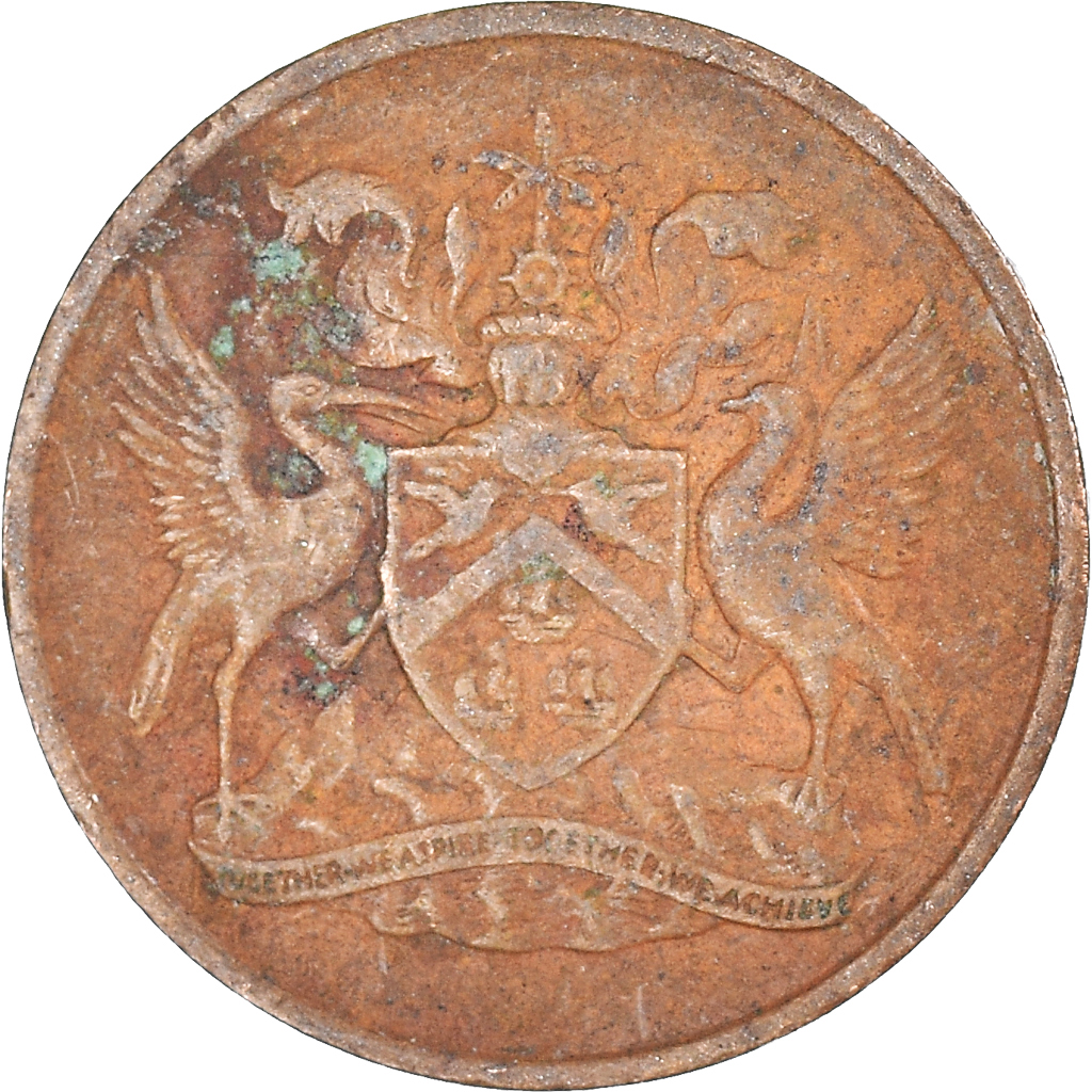 Moneda, TRINIDAD & TOBAGO, Cent, 1972