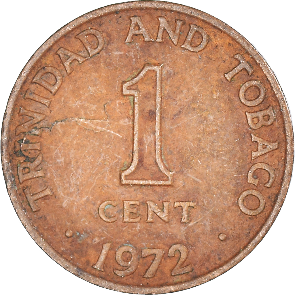 Moneda, TRINIDAD & TOBAGO, Cent, 1972