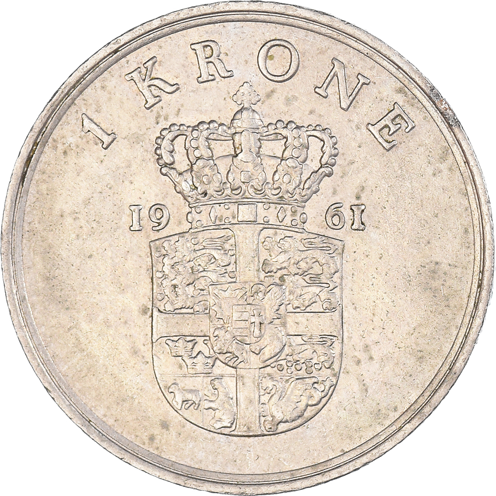 Moneda, Noruega, Krone, 1961