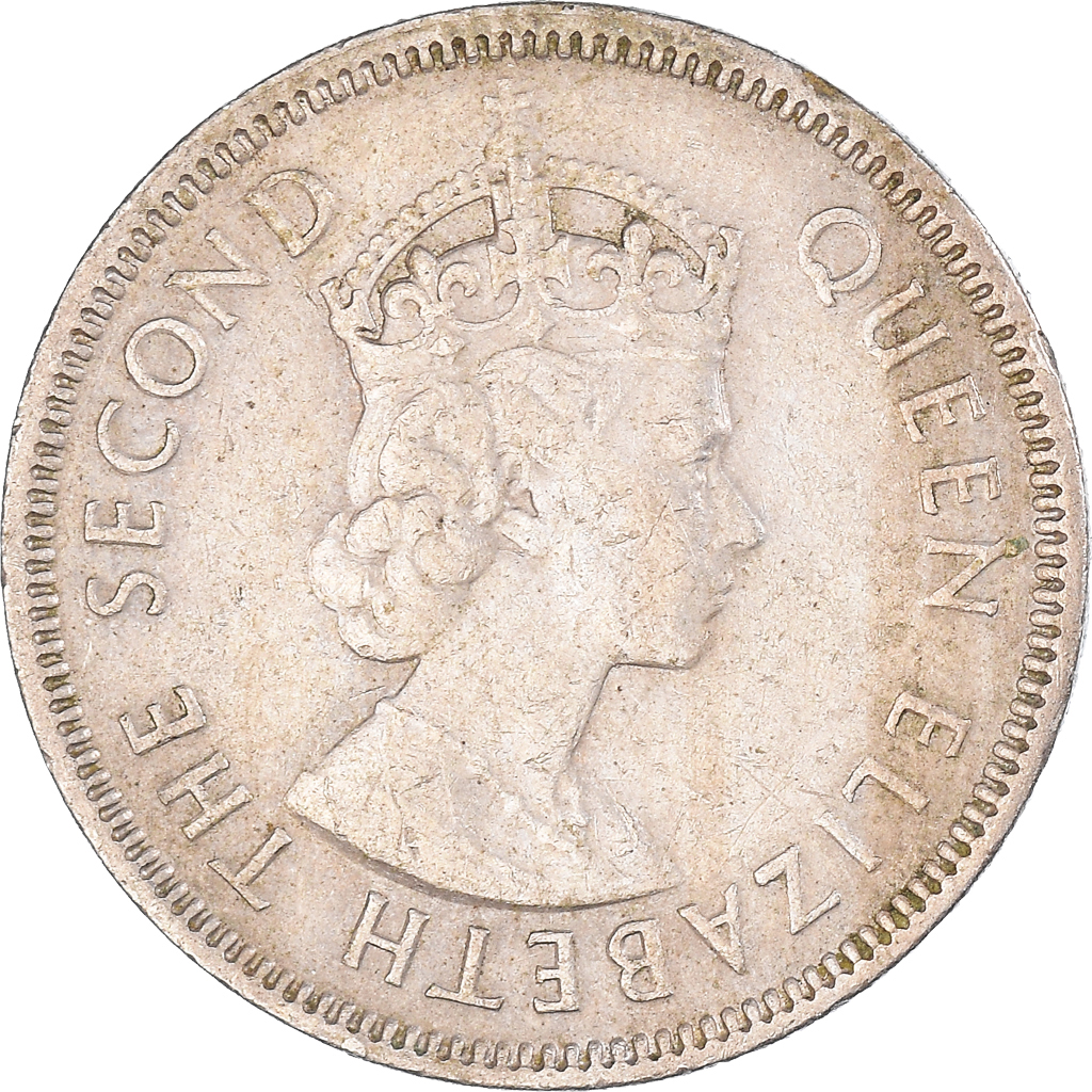 Moneda, Hong Kong, 50 Cents, 1972