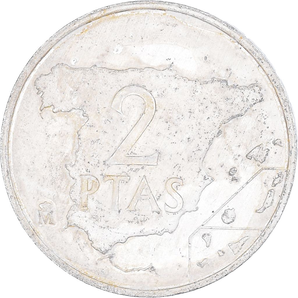 Moneda, España, 2 Pesetas, 1984