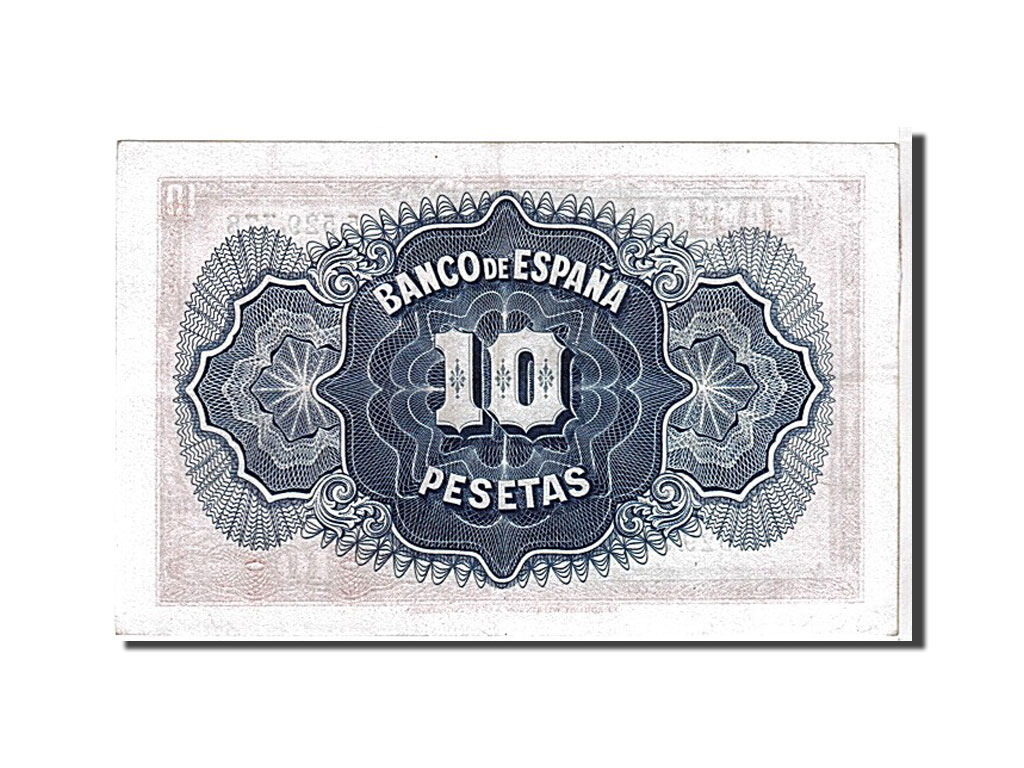 Banknote, Spain, 10 Pesetas, 1935, KM:86a, UNC(60-62)