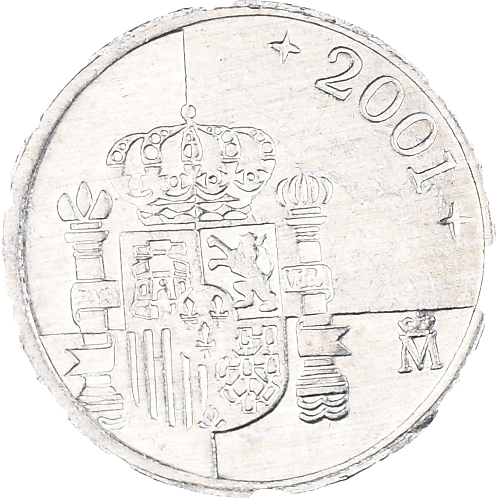 Moneda, España, Peseta, 2001