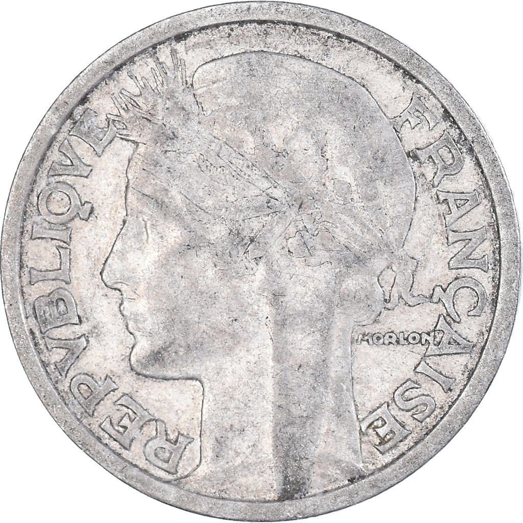 Moneda, Francia, 2 Francs, 1947