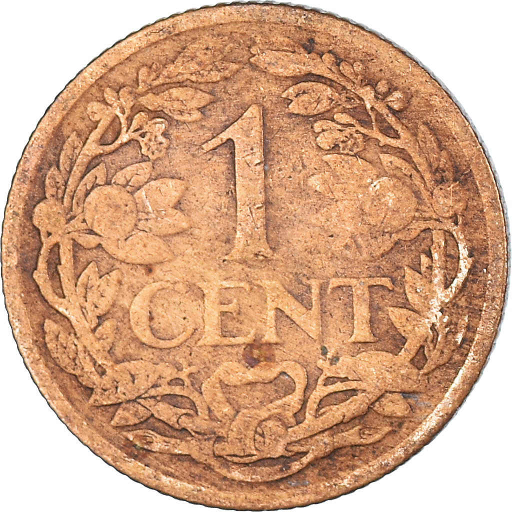 Moneda, Países Bajos, Cent, 1913