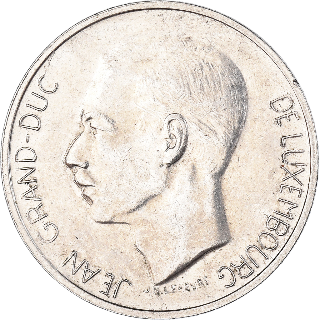 Moneda, Luxemburgo, 10 Francs, 1971