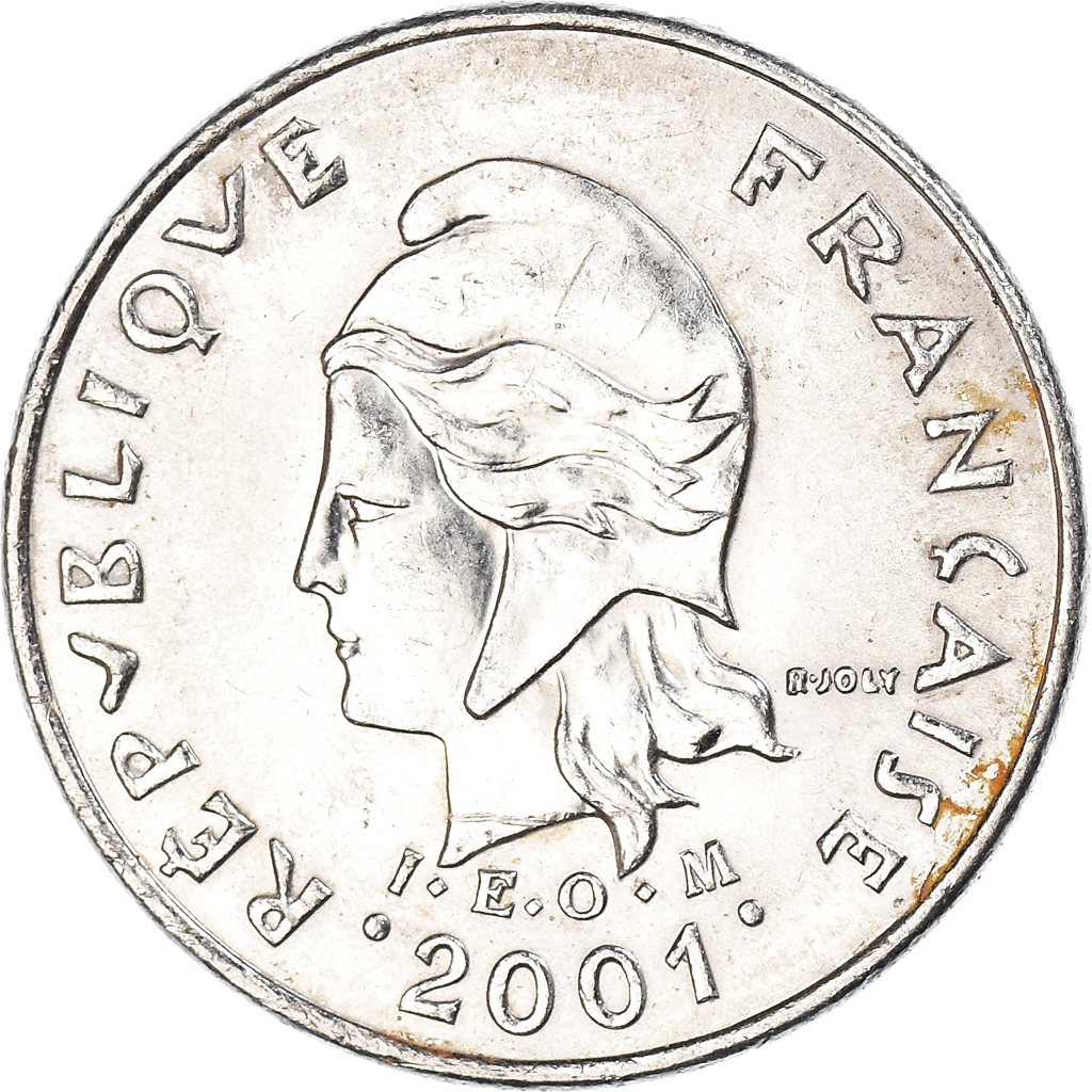 Moneda, Francia, 10 Francs, 2001