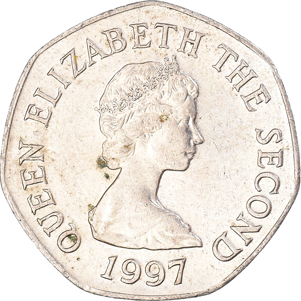Coin, Jersey, 20 Pence, 1997