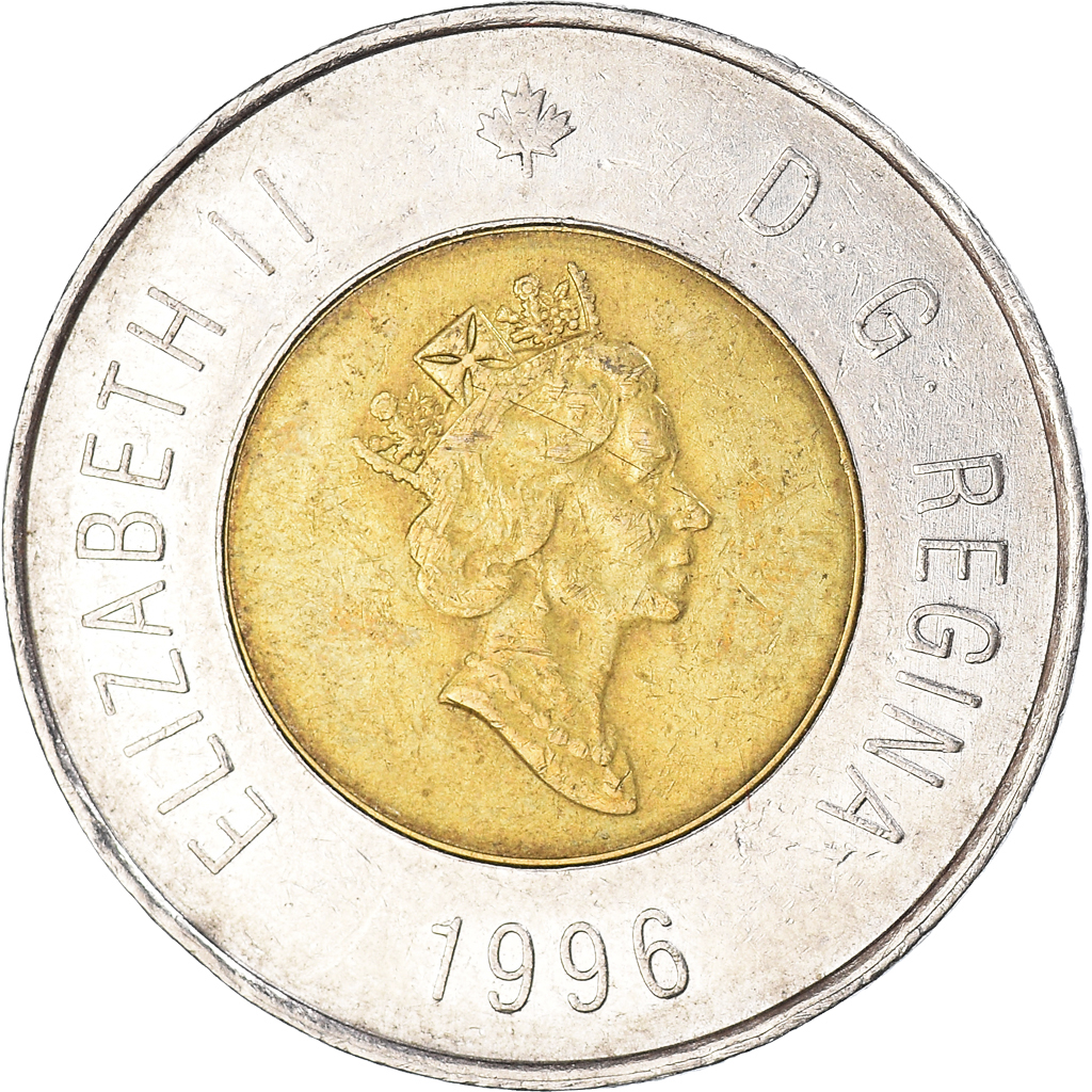 Coin, Canada, 2 Dollars, 1996