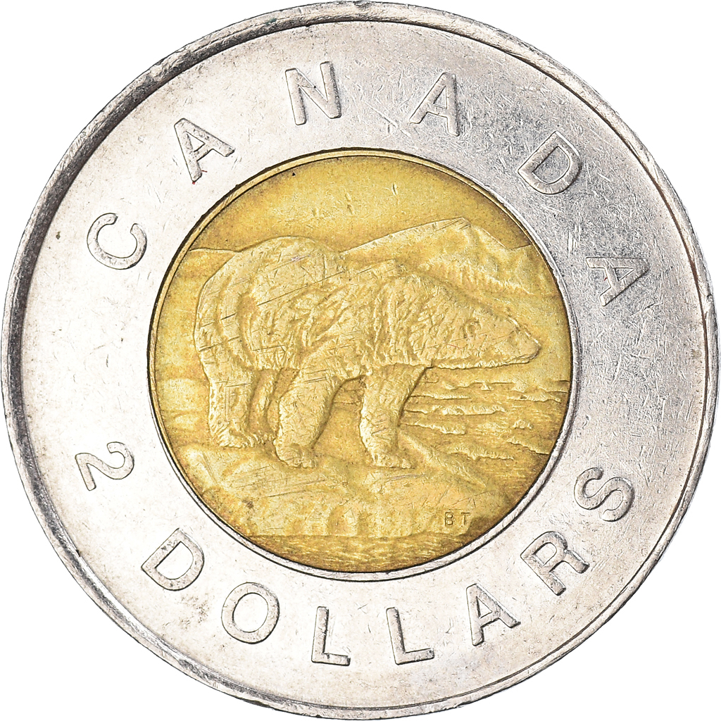 Coin, Canada, 2 Dollars, 1996