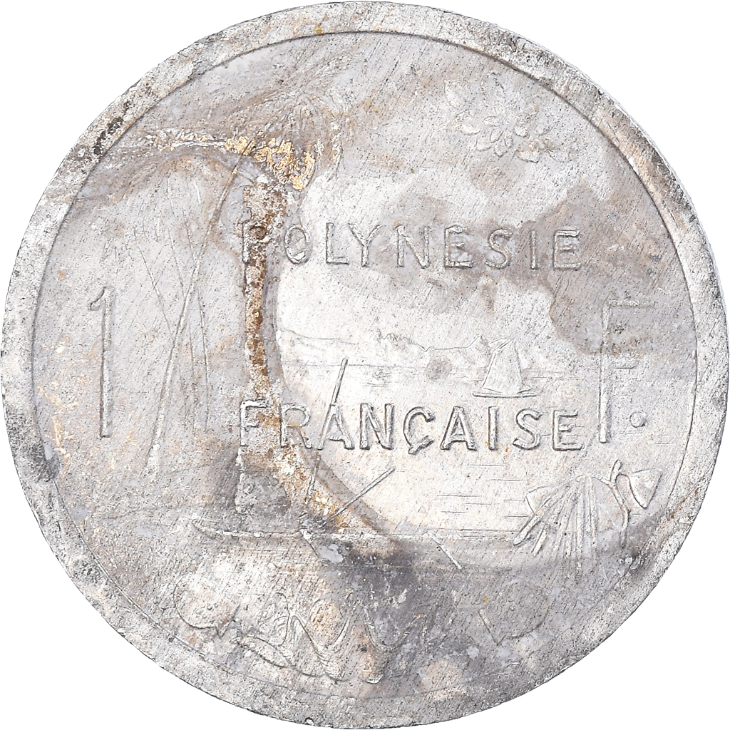 Moneda, Polinesia francesa, Franc, 2002