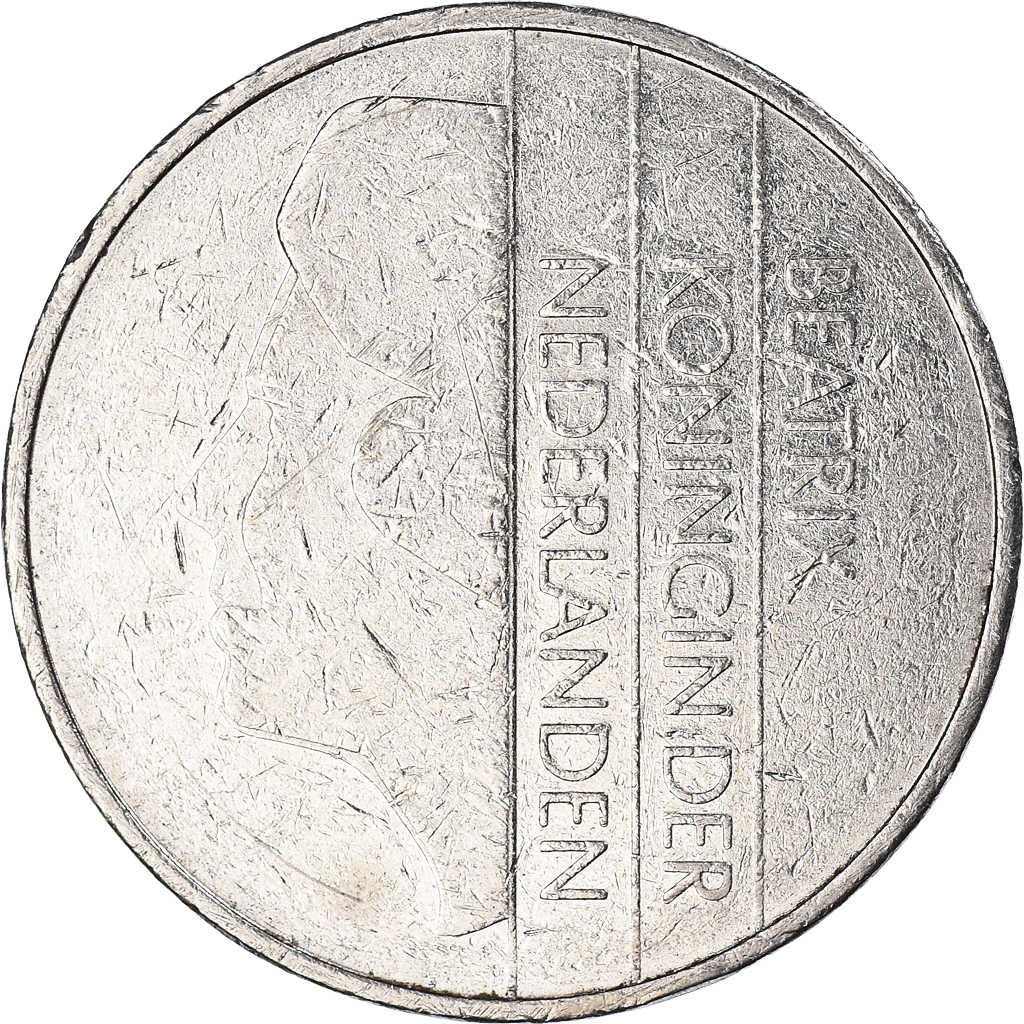 Moneda, Países Bajos, 2-1/2 Gulden, 1989