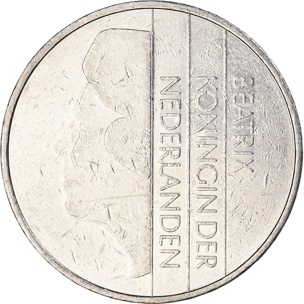 Coin, Netherlands, 2-1/2 Gulden, 1988
