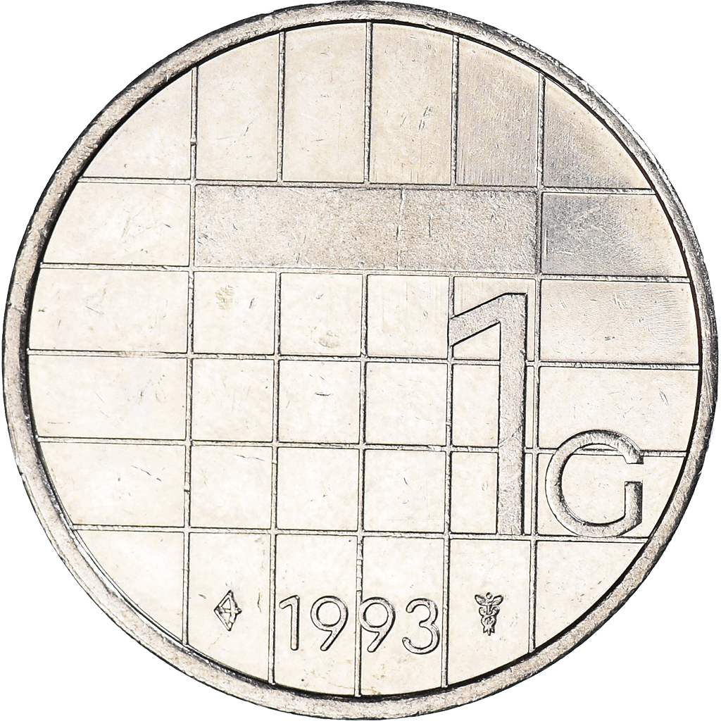 Coin, Netherlands, Gulden, 1993
