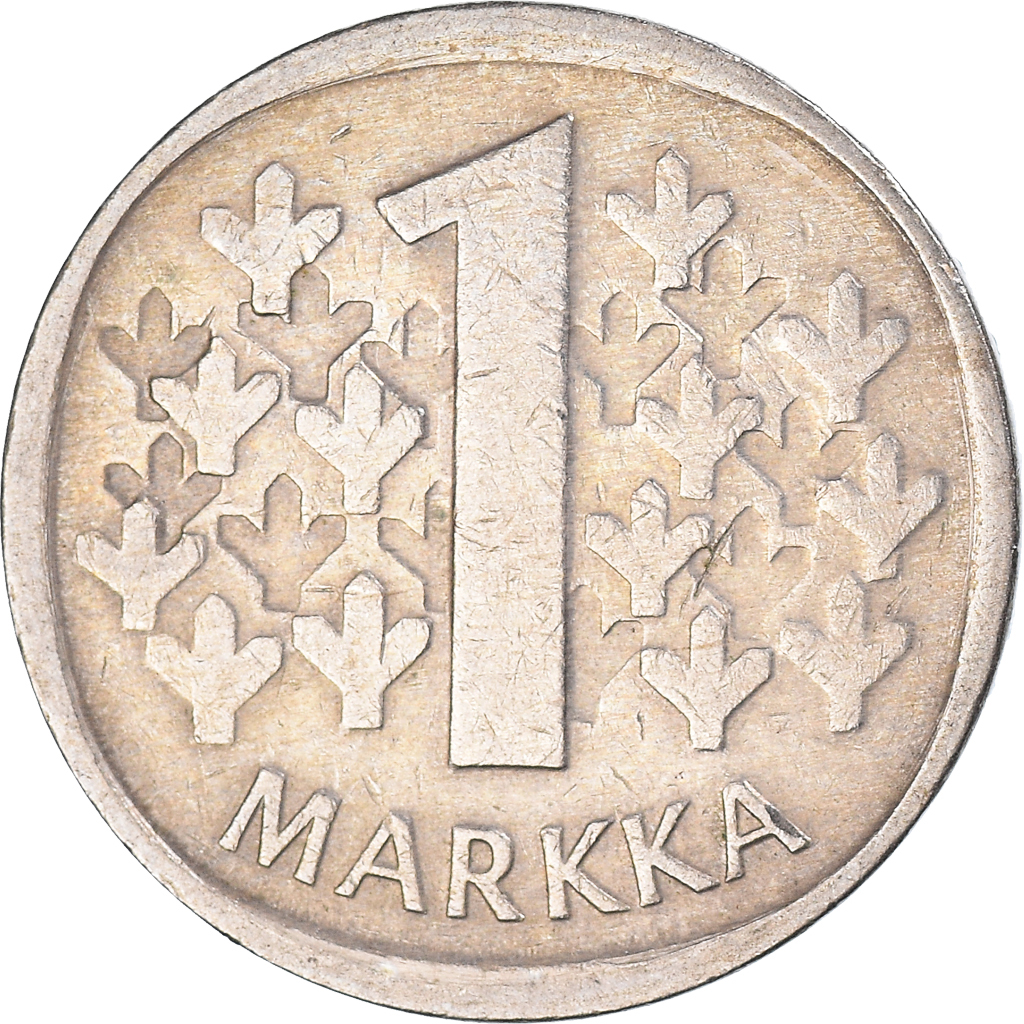 Moneda, Finlandia, Markka, 1984