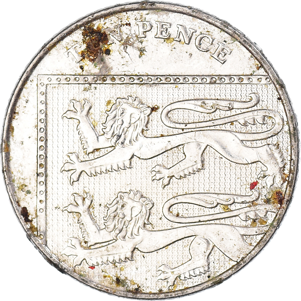 Moneda, Gran Bretaña, 10 Pence, 2012