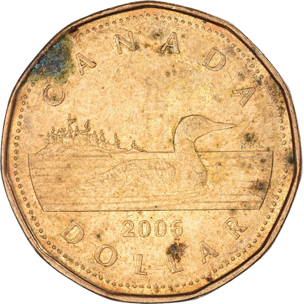 Moneda, Canadá, Dollar, 2006