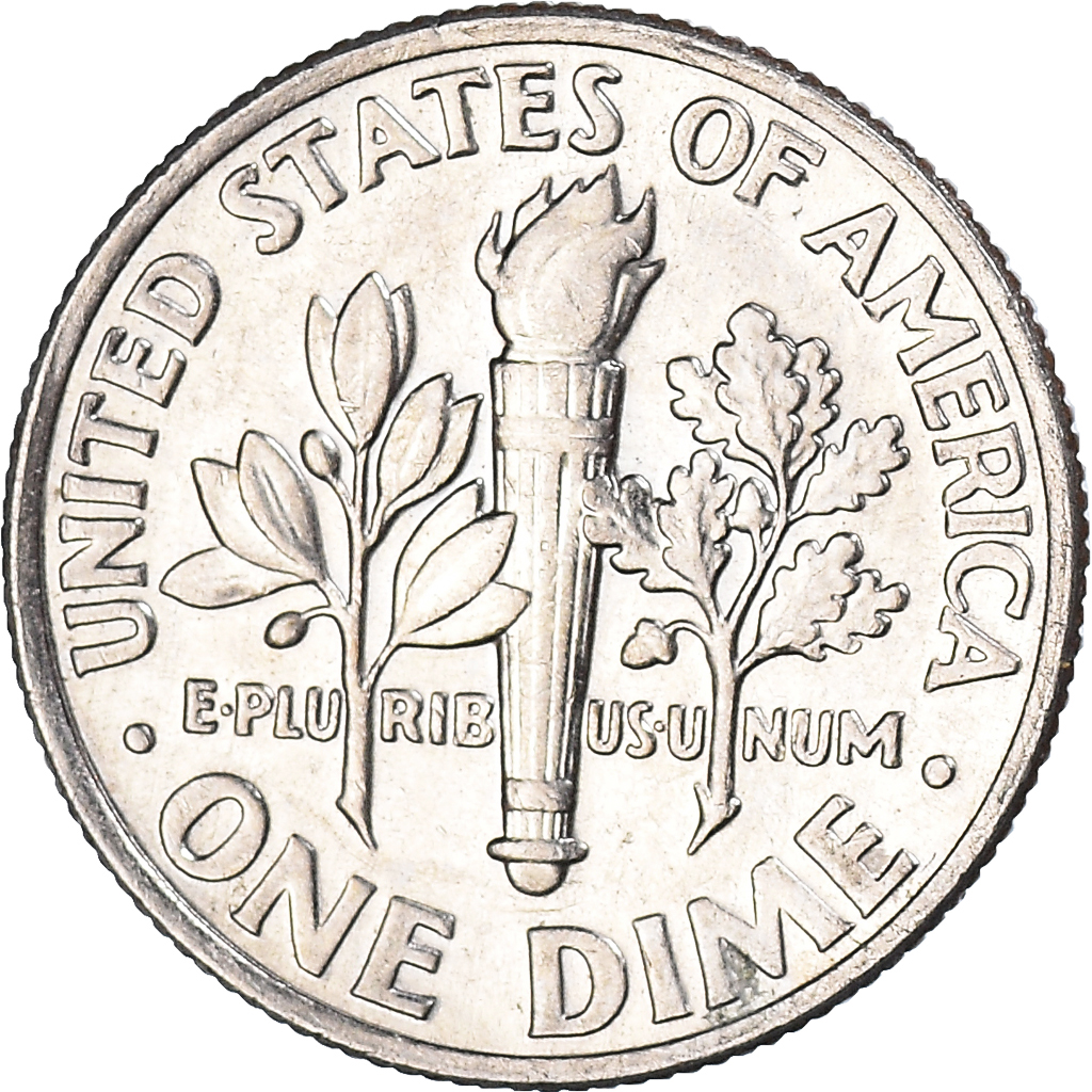 Moneda, Estados Unidos, Dime, 2008