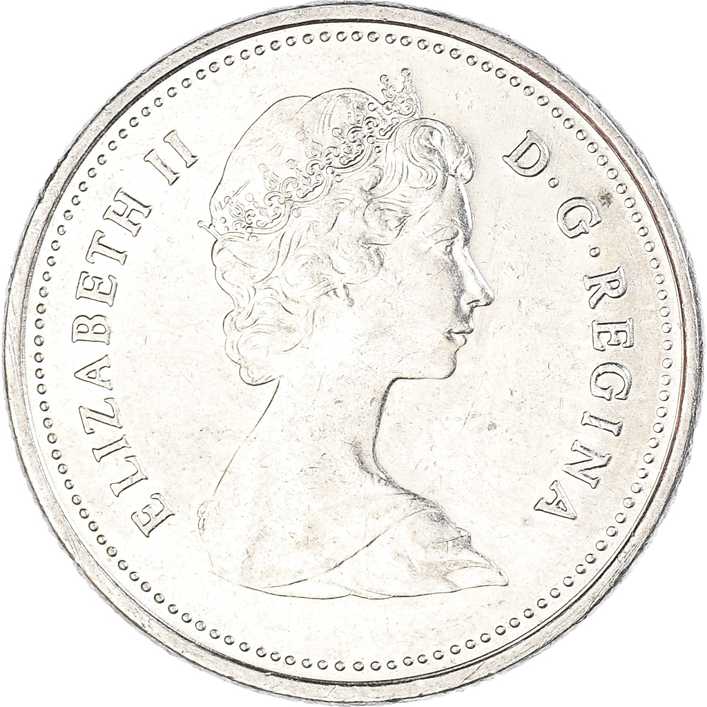 Coin, Canada, 25 Cents, 1982