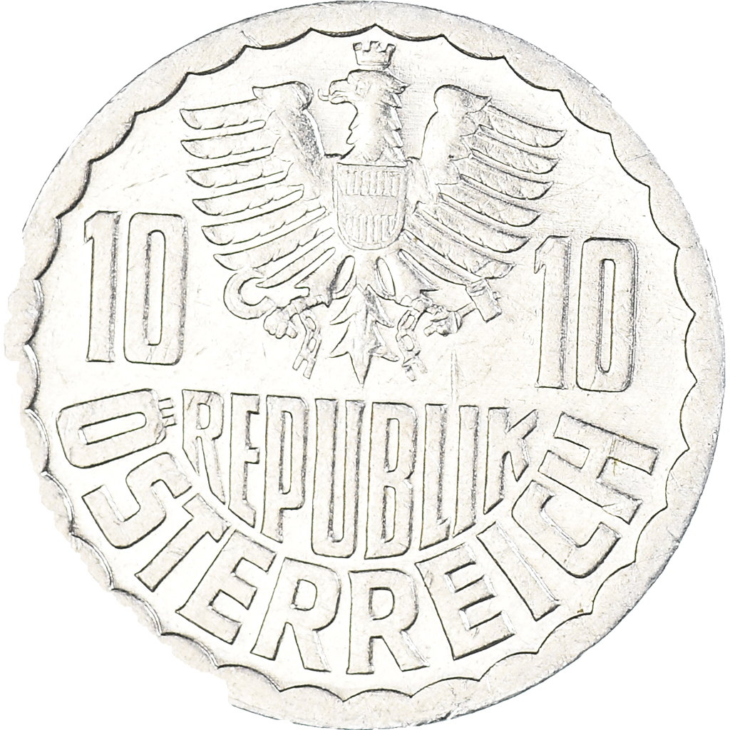 Moneda, Austria, 10 Groschen, 1983