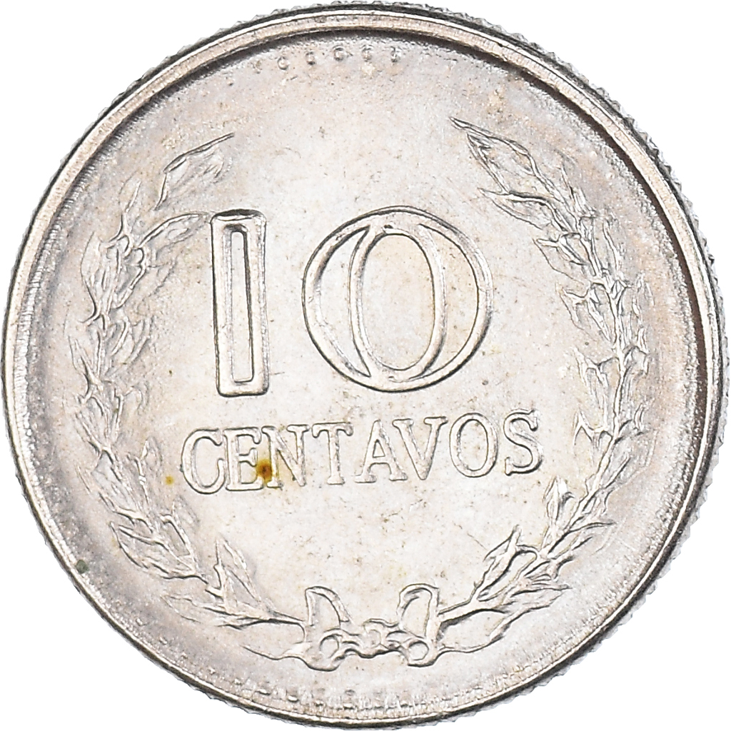 Coin, Colombia, 10 Centavos, 1978