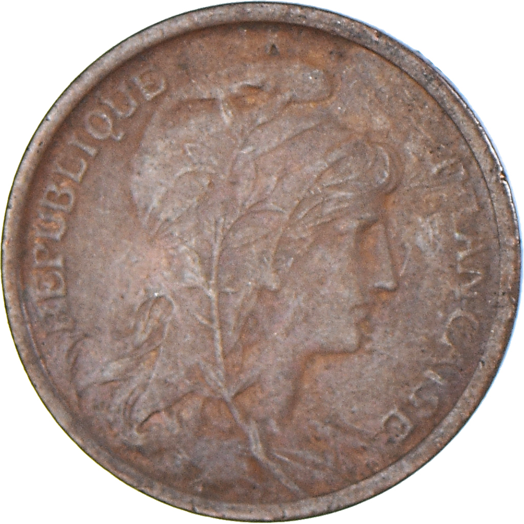 Moneda, Francia, Centime, 1920