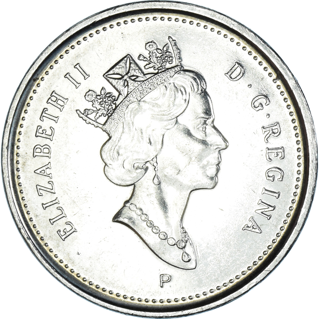 Coin, Canada, Elizabeth II, 5 Cents, 2003, Royal Canadian Mint, Proof